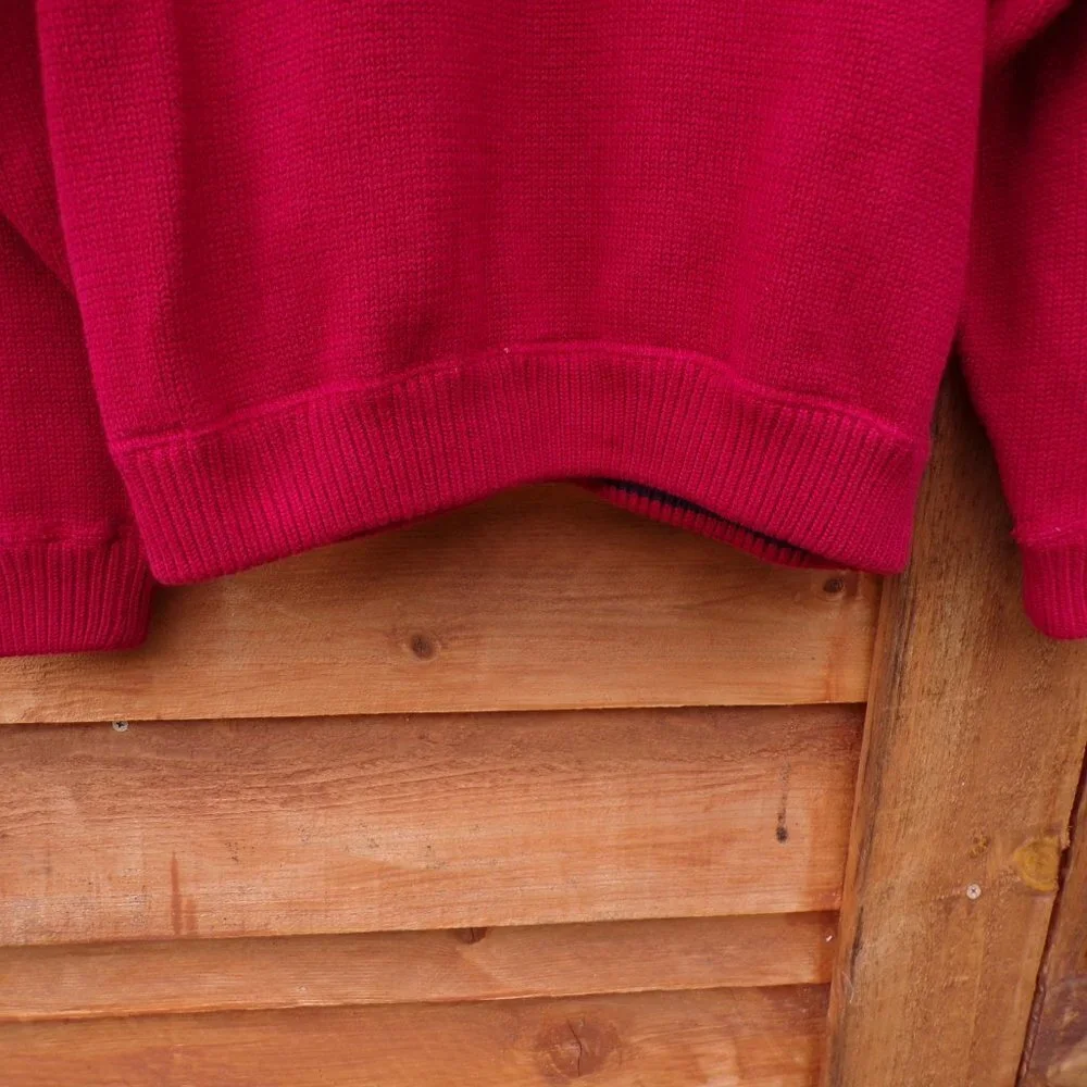 Gear For Sports Crewneck Sweater Men's L Heavy Cotton Brick Red. Nice Quality